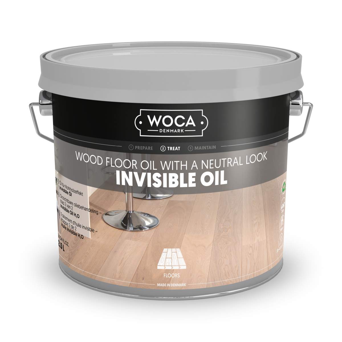 WOCA Invisible Öl Invisible Oil 2,5 Liter