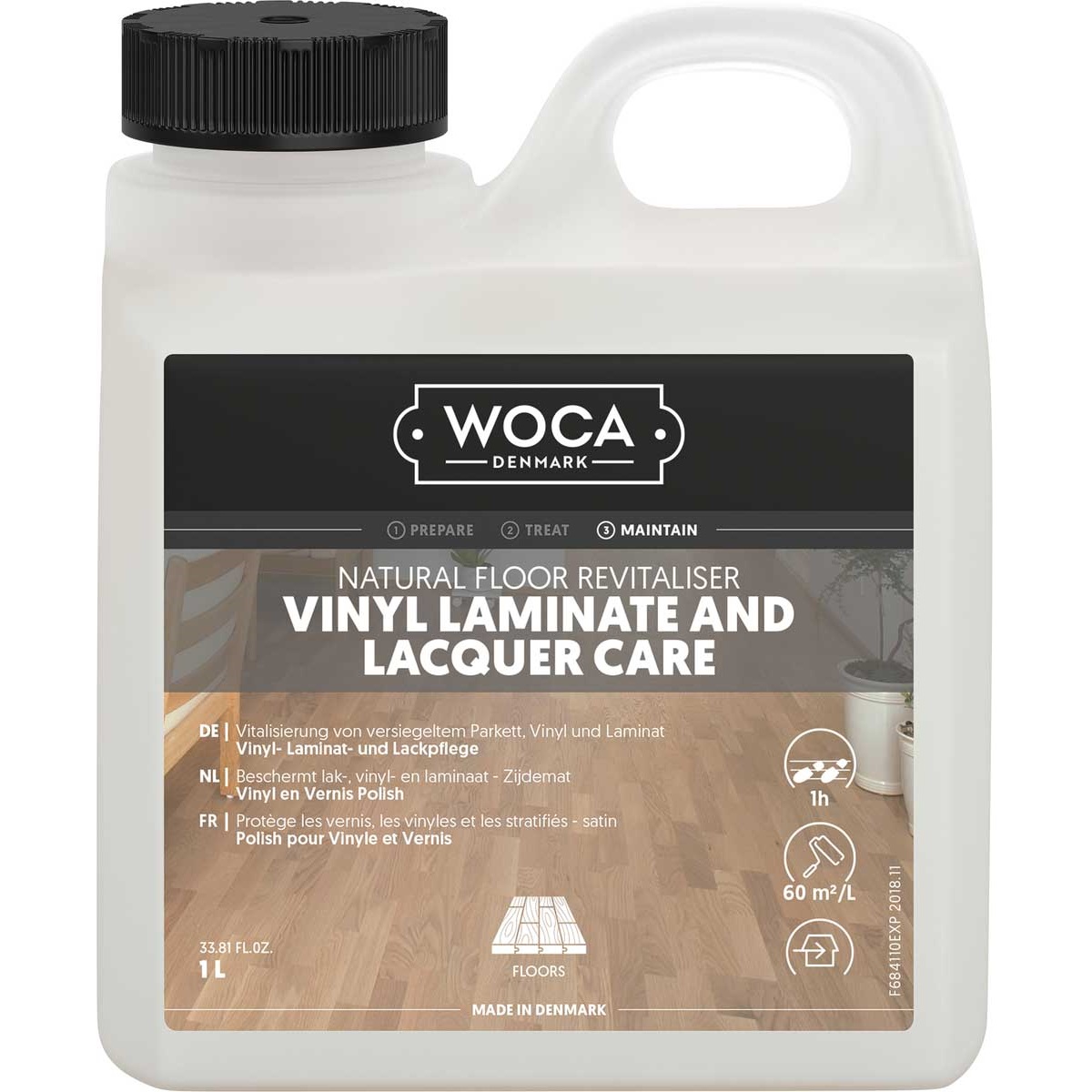 WOCA Vinyl- und Lackpflege Master Care 1 Liter