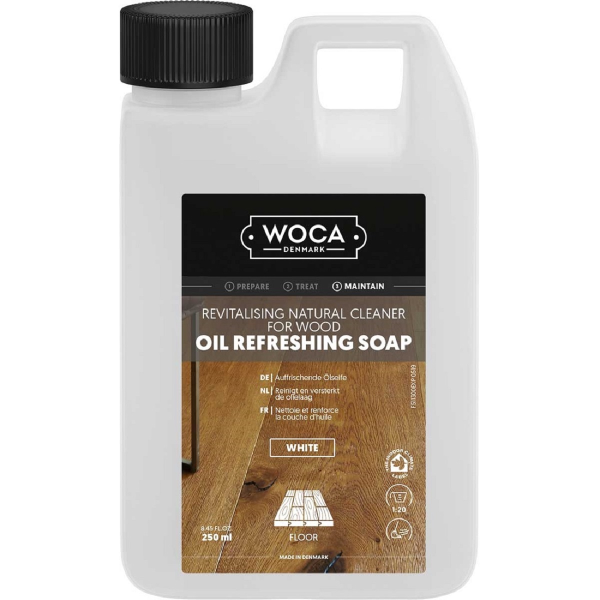 WOCA Öl-Refresher Weiß Oil Refreshing Soap White 0,25 Liter