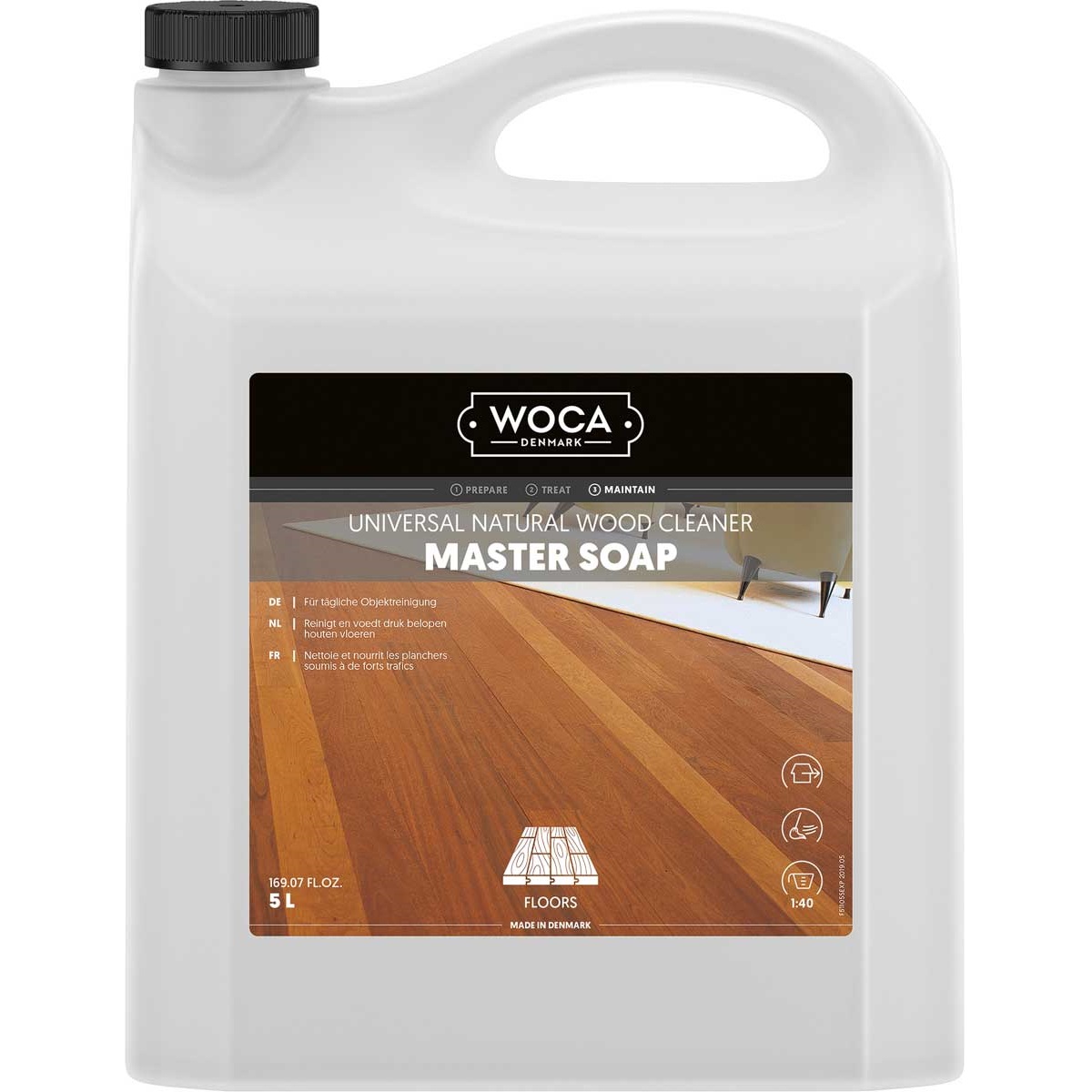 WOCA Commercialseife Natur Commercial Soap Natural 5 Liter