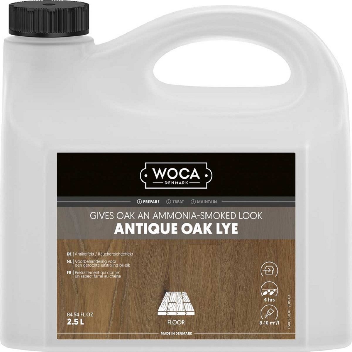 WOCA Antiklauge Antique Oak Lye 2,5 Liter