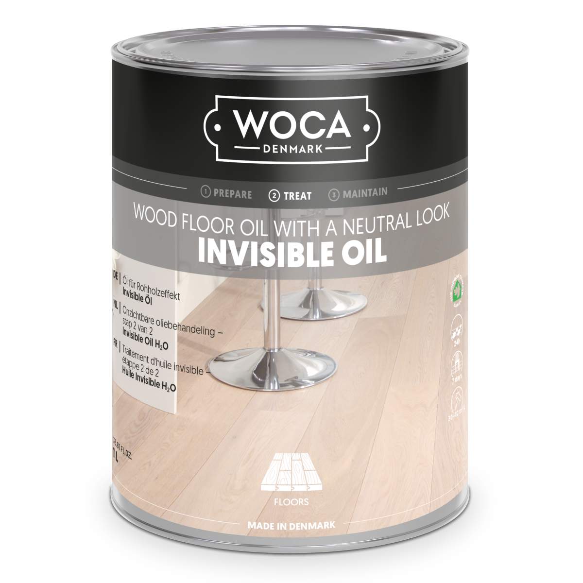 WOCA Invisible Öl Invisible Oil 1 Liter