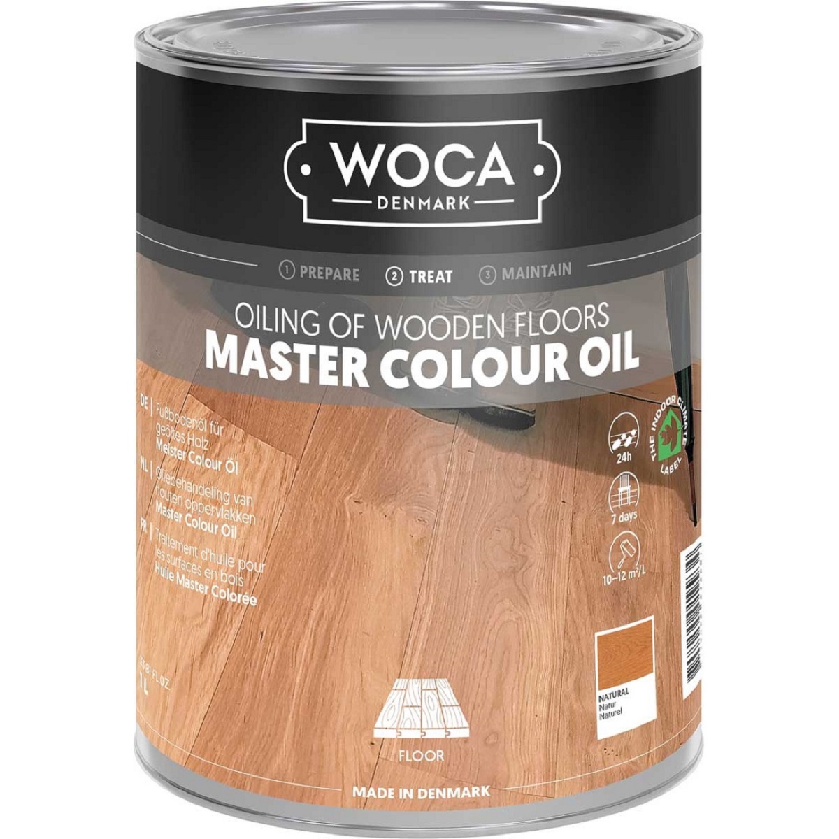 WOCA Meister Colour Öl Natur 1 Liter Master Colour Oil Natural 1 Liter