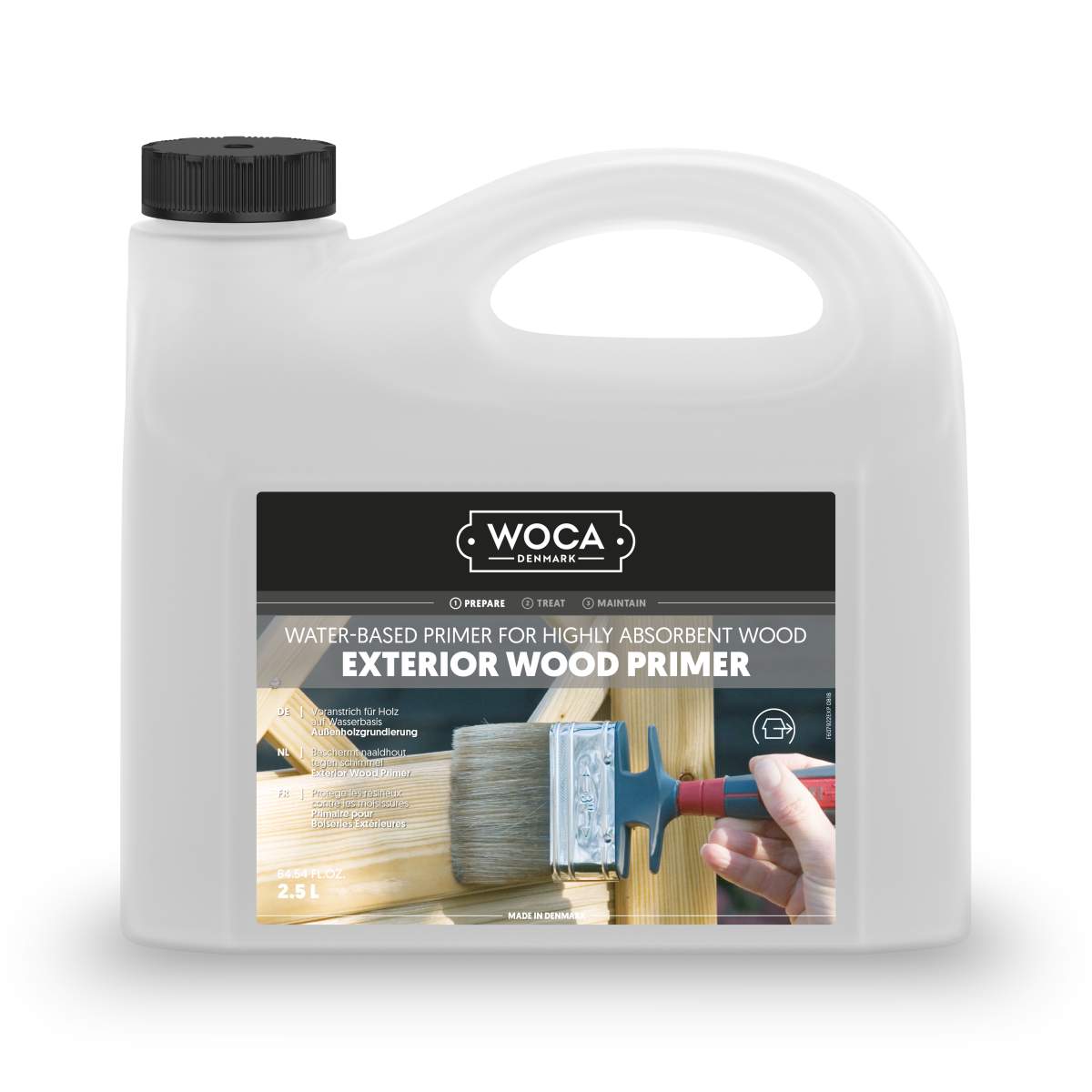 WOCA Exterior Außenholzgrundierung Exterior Wood Primer 2,5 Liter